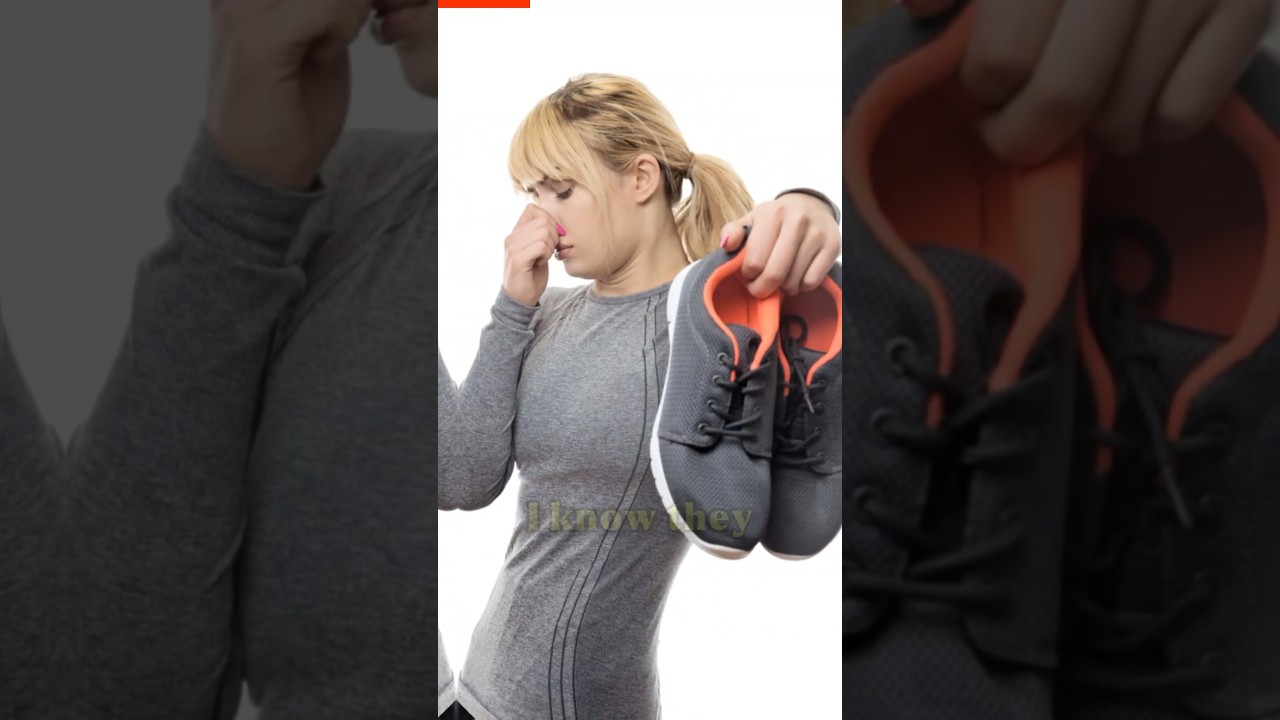 How to clean SMELLY shoes 😷👟