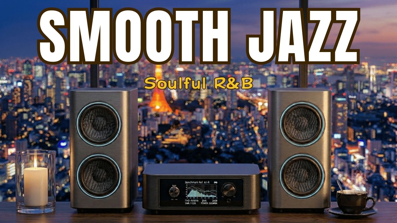 Smooth Jazz to Relax & Chill 🌃 Warm R&B Instrumentals