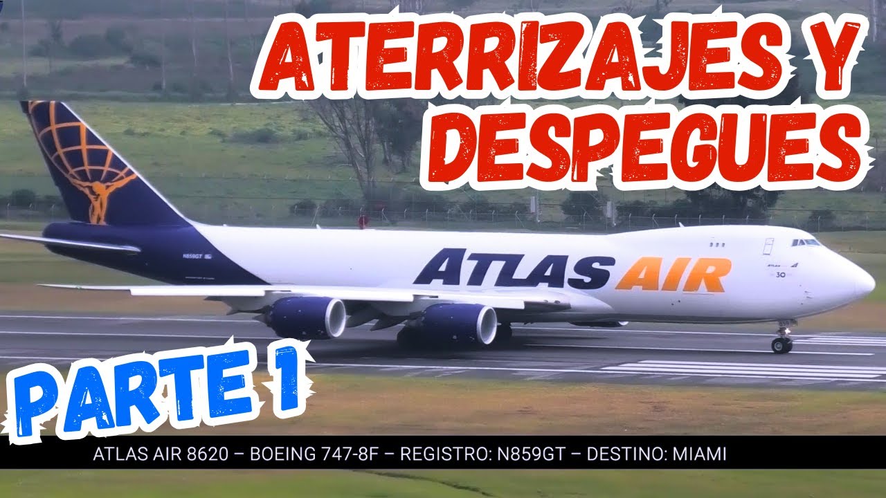 ATERRIZAJES Y DESPEGUES AEROPUERTO EL DORADO – BOGOTÁ | Parte 1 |