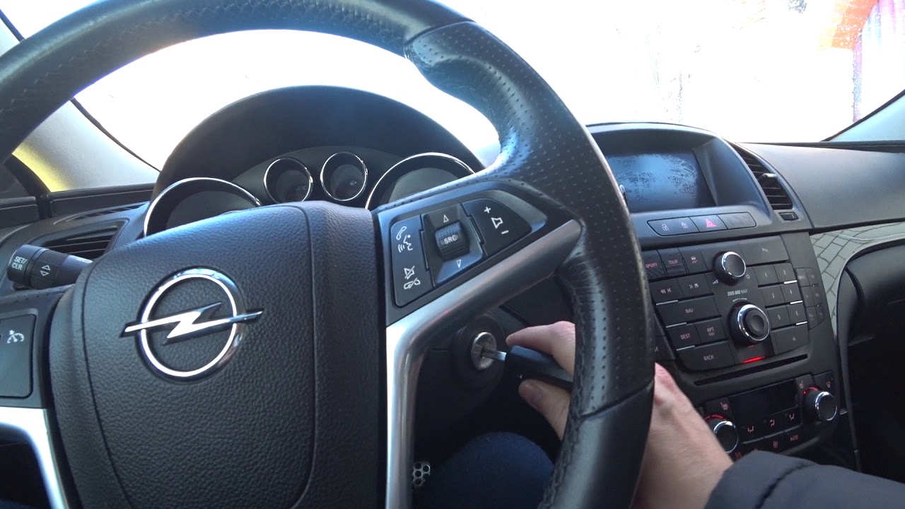 Холодный старт -20 ° C Opel Insignia 2.0 дизель CDTI