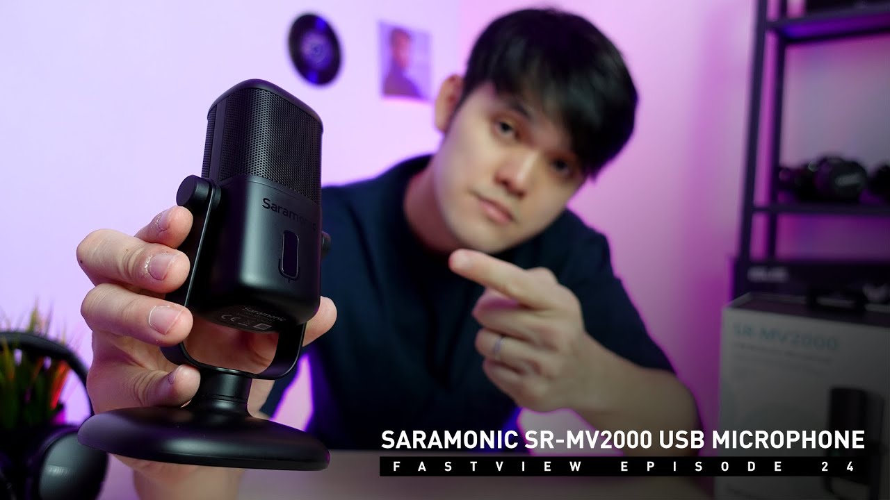 Saramonic SR-MV2000 Studio-class USB Microphone Review