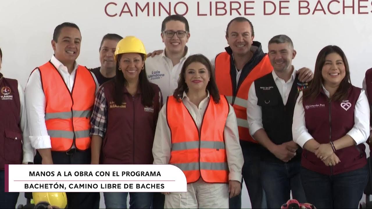 Manos a la Obra con el Programa Bachetón, Camino Libre de Baches