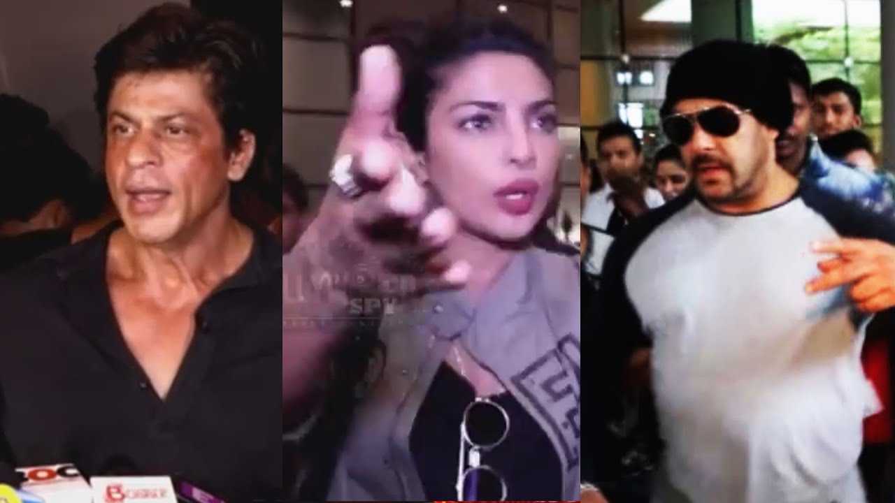 Bollywood Celebs ANGRY REACTIONS Caught On Camera | Shahrukh, Priyanka, Salman