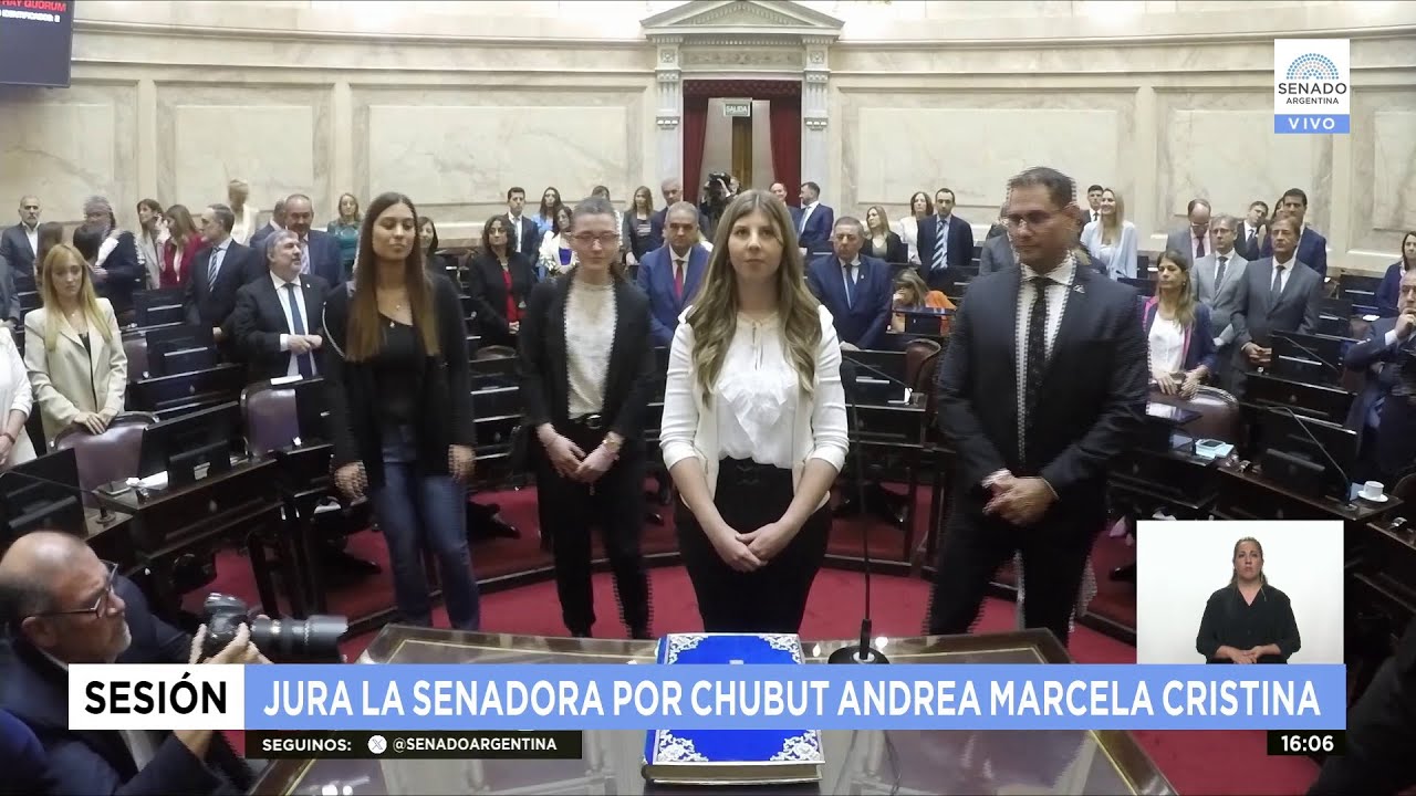 JURA DE LA SDORA. ANDREA MARCELA CRISTINA 07-12-23