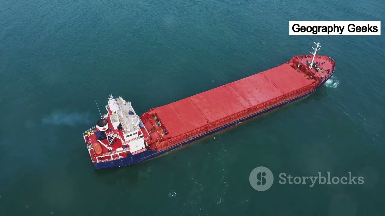 Strait of Hormuz lies in Persian Gulf along iran and oman. A detailed video #trade #economy #ships