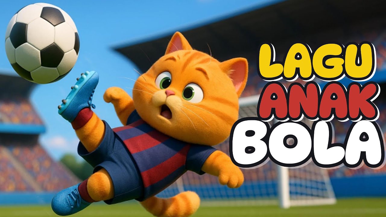 Lagu Bola Menggelinding ⚽  | Lagu Anak Ceria 🎵 🎉