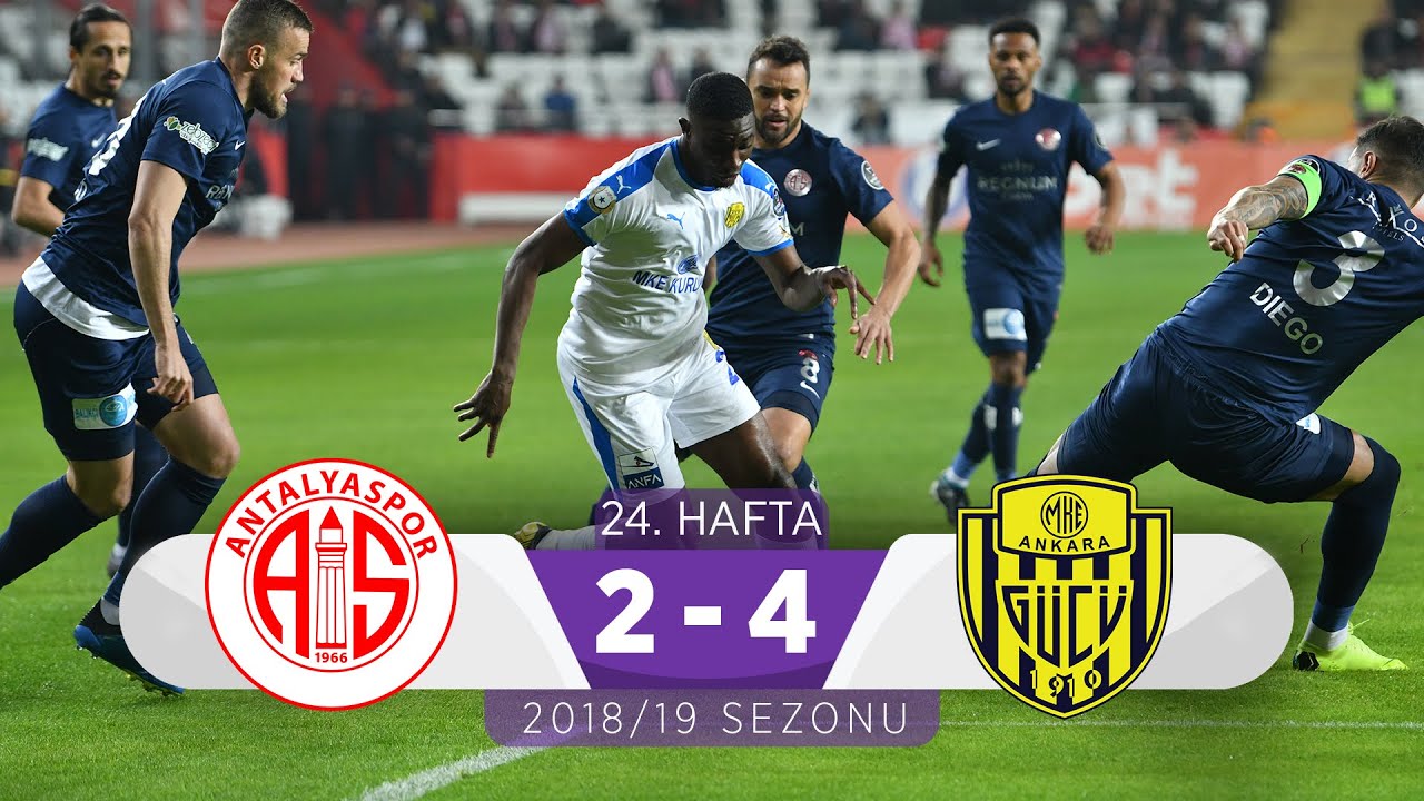 Antalyaspor (2-4) MKE Ankaragücü | 24. Hafta - 2018/19