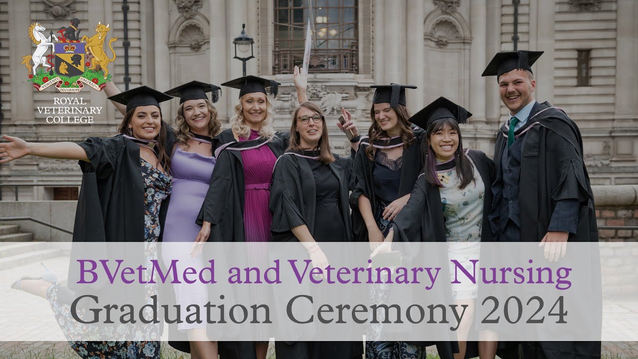 RVC BVetMed and Veterinary Nursing Graduation - Class of 2024