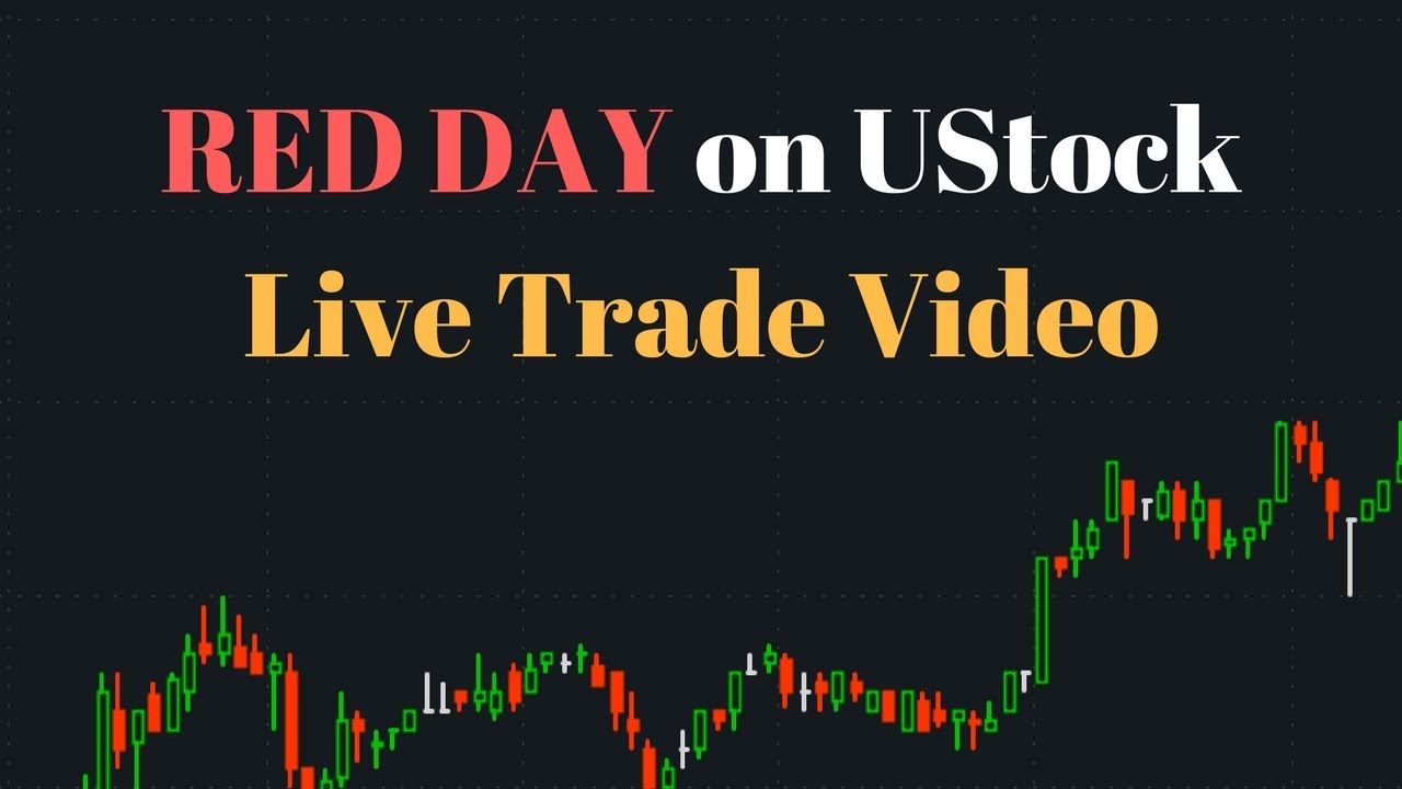 Red Day on UStocktrade! (Live Trade Video) - Live Small Account Day Trading