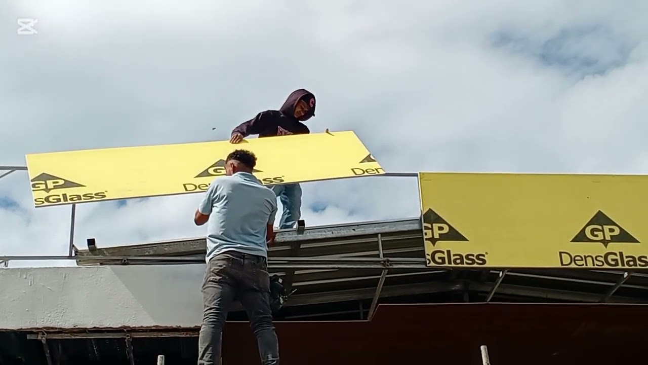 Fachada de Drywall en densglan 
