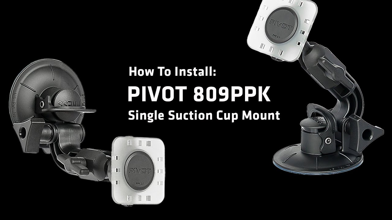 Single Suction Cup Mount Installation Video