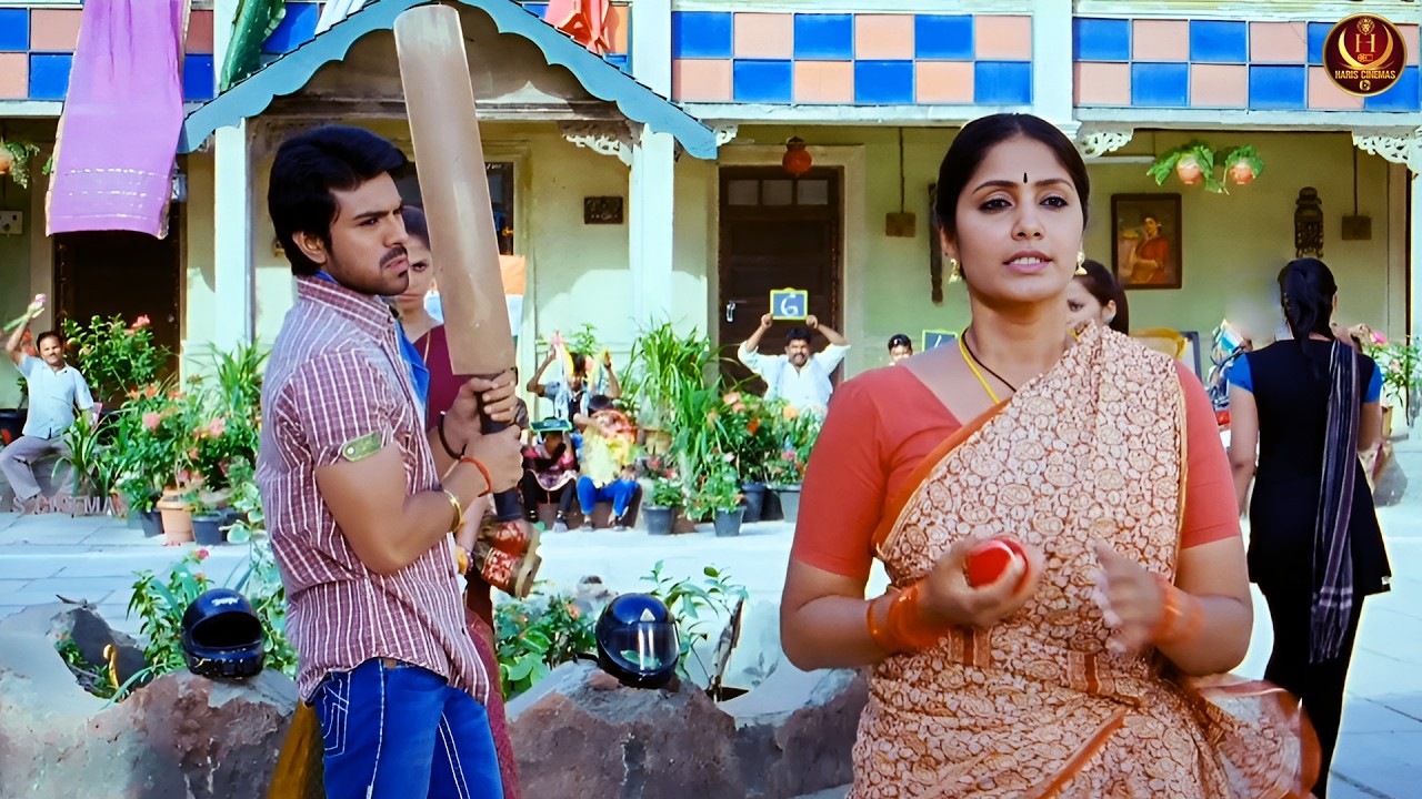 பால் போடும்போது அங்க இங்கலாம் காட்டுறாங்க | Ramcharan Cricket Scene | Ragalai | Tamil Movie Scene