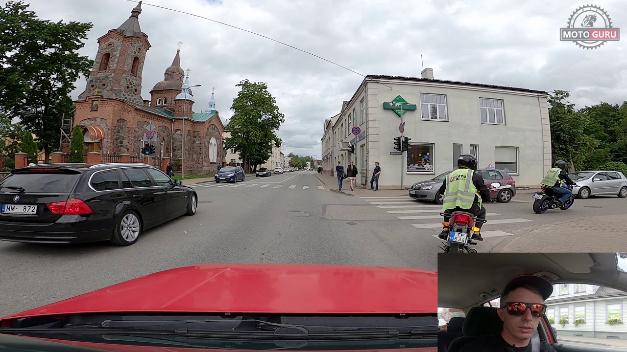CSDD EKSĀMENS | Valmiera ar A1 un A kategoriju | skaidrojums kā braukt