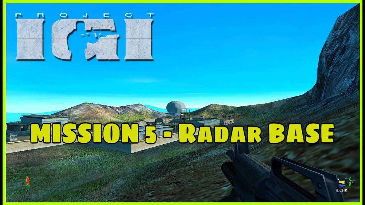 Project IGI - MISSION 5 Radar Base ( HARD MODE )  SINGLE SHOT TO DIE 🩸😵😁