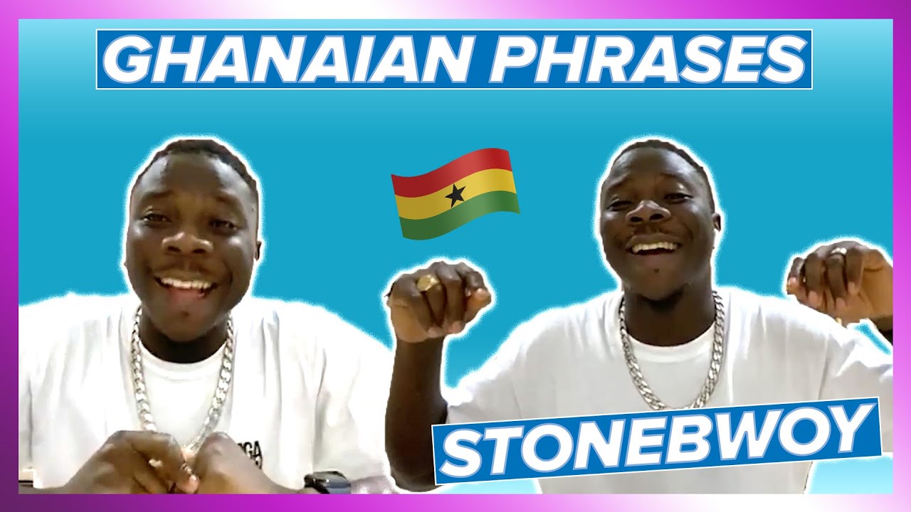 Stonebwoy Teaches Us Key Ghanaian Phrases