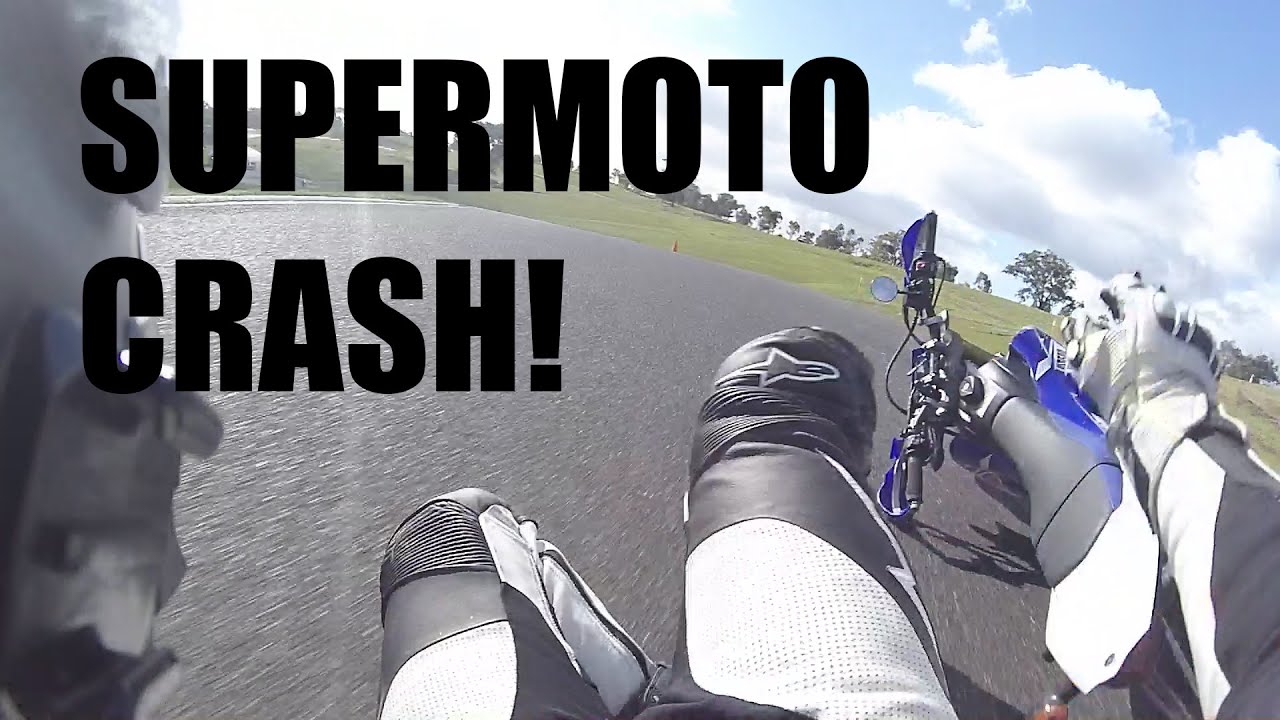 RidingWithTom Supermoto Crash
