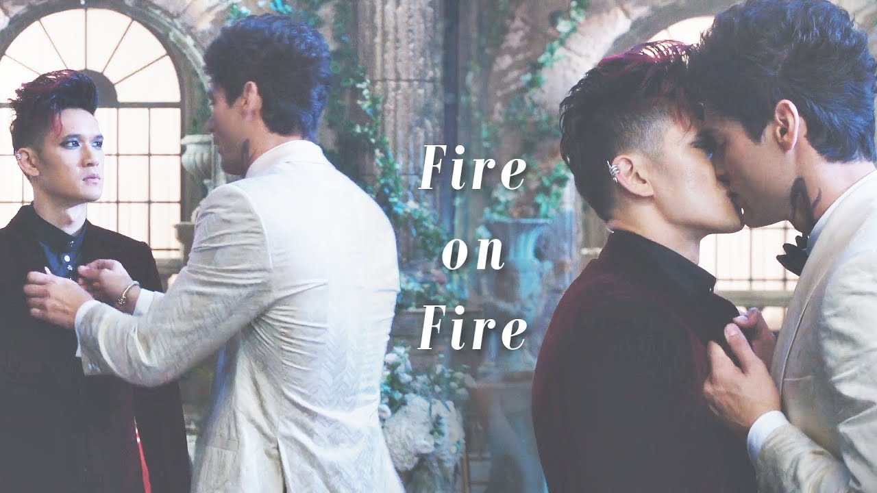 ➰ Malec ~ Fire on Fire