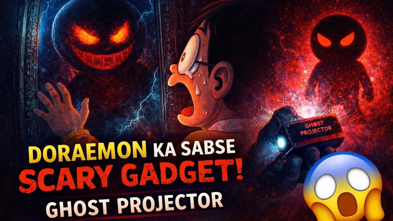 👻 Ghost Projector | Doraemon Scary Story That Will Shock You!