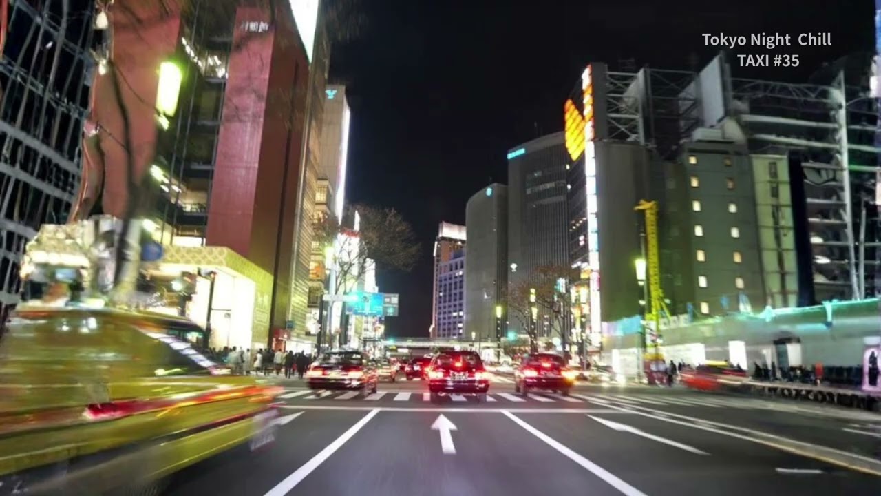 Tokyo Night Chill  TAXI #35 Minimal Lofi Instrumental (1 Hour)