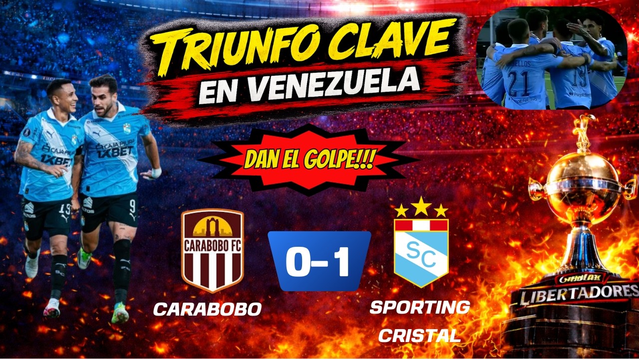 CRISTAL PEGÓ PRIMERO Y SILENCIÓ VENEZUELA ⚽🏆| RESUMEN Y ANÁLISIS 🔥