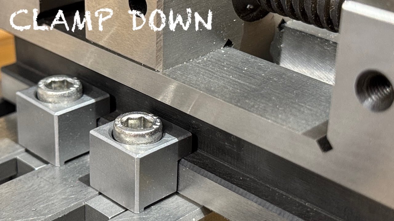 Project: What's to Hold Down a Milling Vise on the Proxxon FF230?