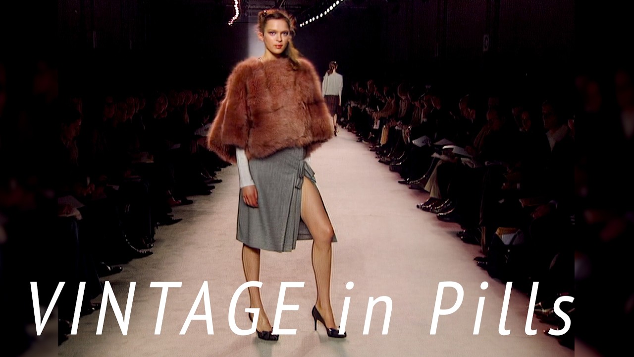 Vintage in Pills NINA RICCI Fall 2004 Paris - Fashion Channel