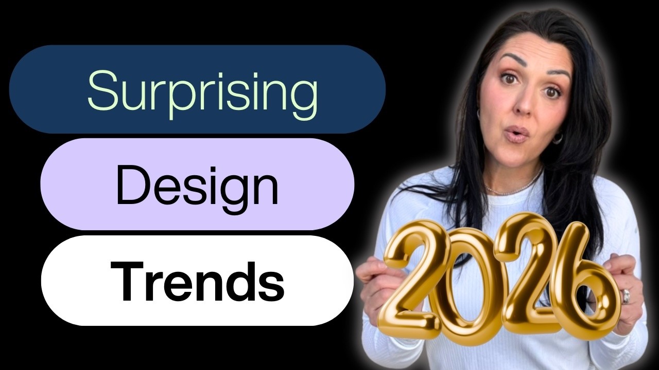 2026 Trends You NEED to know for Interior Design- Tips & Ideas / Design. Build. Style.