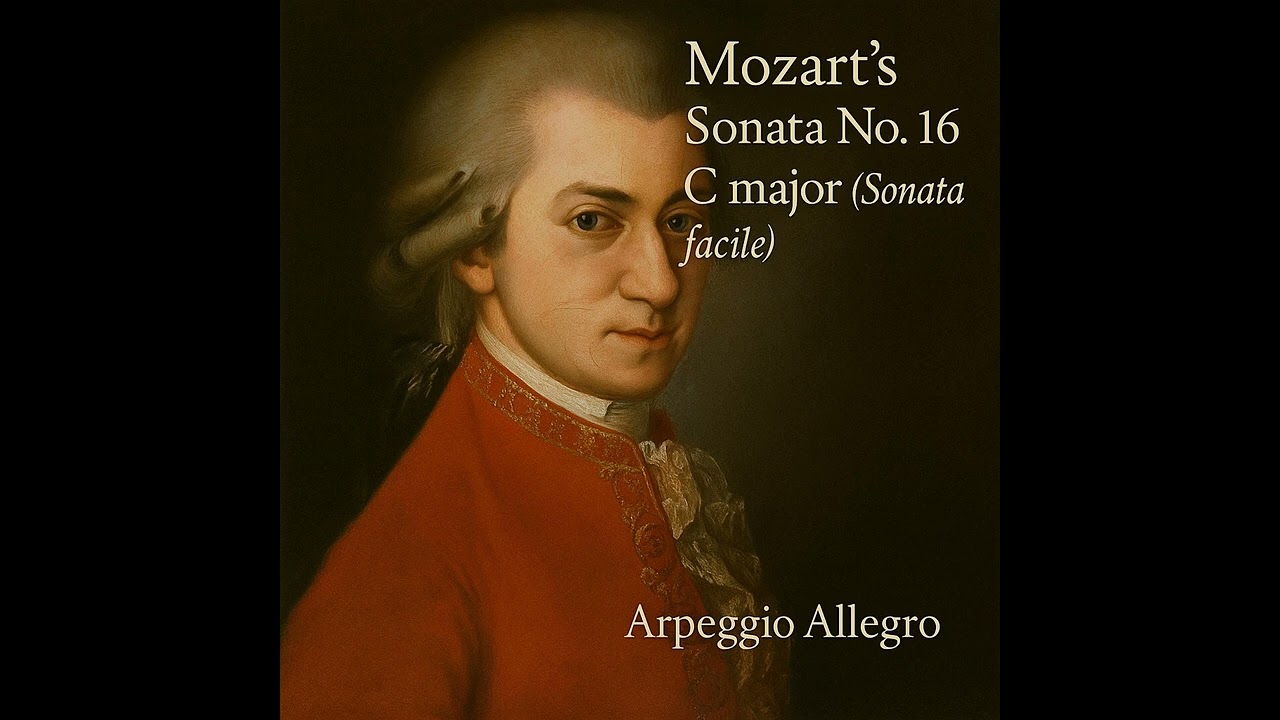 Mozart – Sonata No. 16 en Do majeur (Allegro)   | Musique classique  libre de droit
