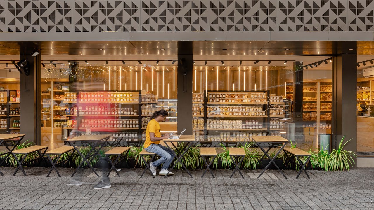 Trending Bakery in Kochi, Kerala by Archidose Architects.  #architecture  #interior  #design