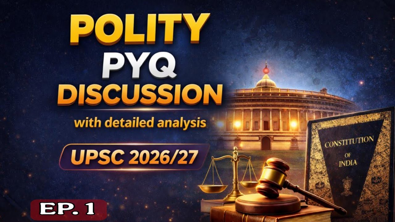 POLITY PYQ DISCUSSION|UPSC 2026/27|#upsc#education#uppsc#civilservices#ssc