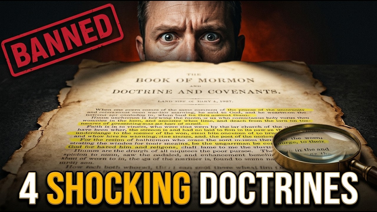 4 Banned Mormon Teachings That Shocked Historians (Adam-God, Blood Atonement, Priesthood Ban & More)