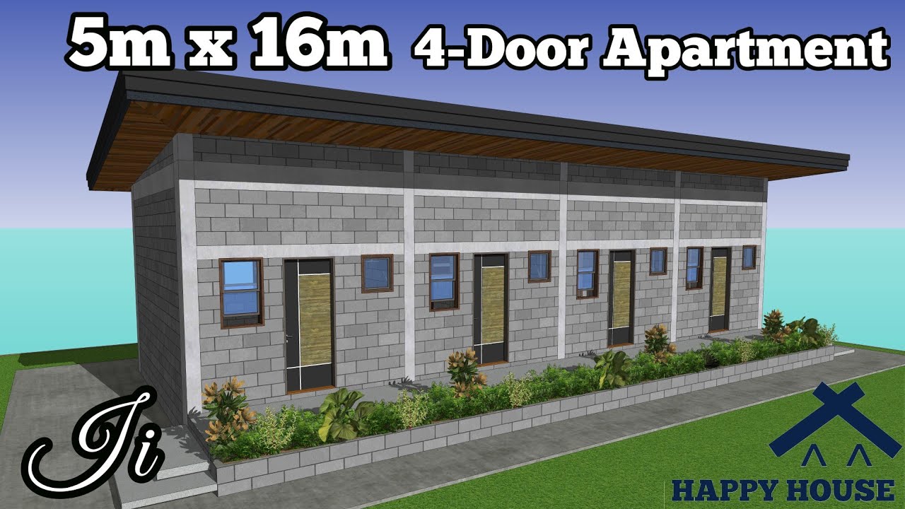 4 Door Apartment Design| Investment Project