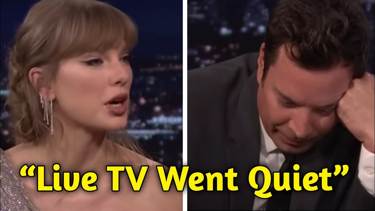 “What Happens When Taylor Swift FREEZES on Air? Jimmy Fallon’s Joke Sparks a Shocking Clash