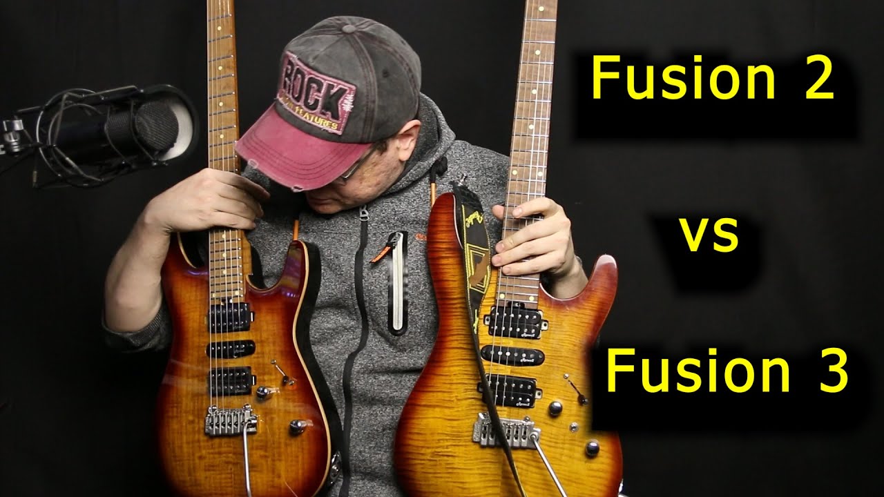 Harley Benton Fusion 2 vs Fusion 3 - guitars comparison.