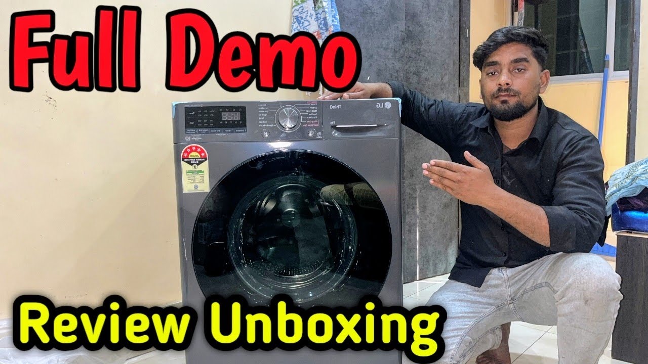 LG Front Load Fully Automatic Washing Machine Full Demo And Review ||#armantechnician 