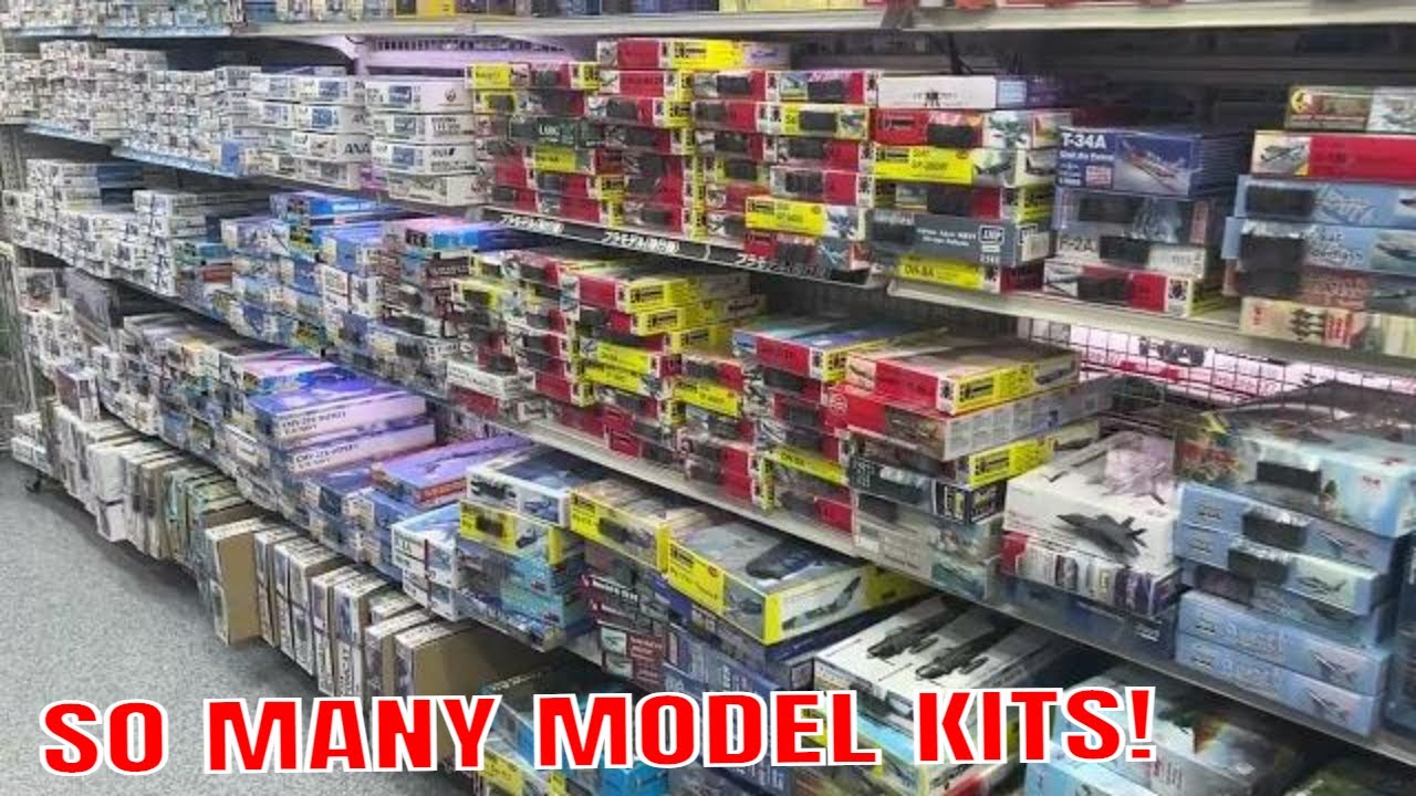 Yodobashi AKIBA The largest selection of plastic models I have ever seen