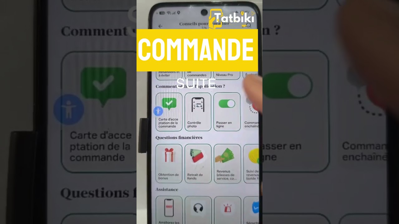 TUTO MOTO + INSCRIPTION AVEC TATBUKI  PRTENAIRE DE YANGO