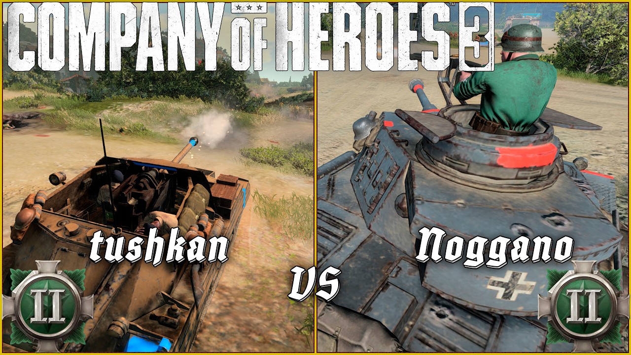 Битвы мастеров! Тушкан VS Ноггано | Company of Heroes 3 #coh3 #стратегия