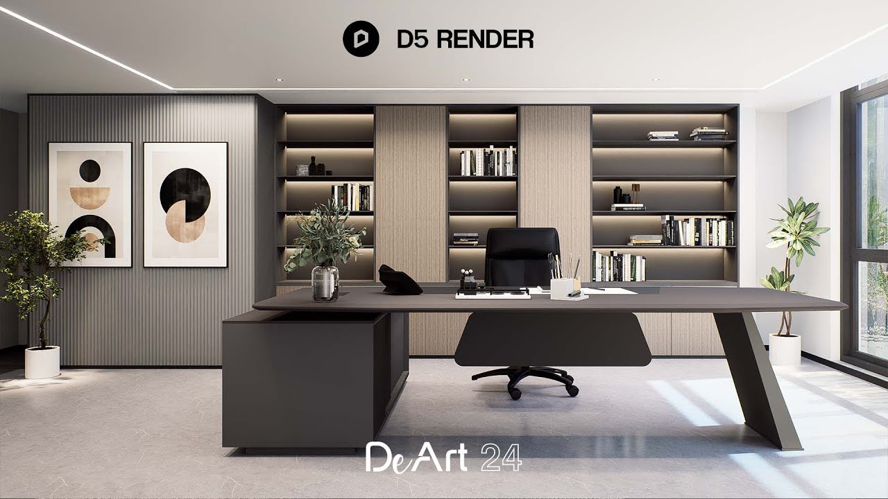 How to create Interior Realistic Lighting Setup in D5 Render