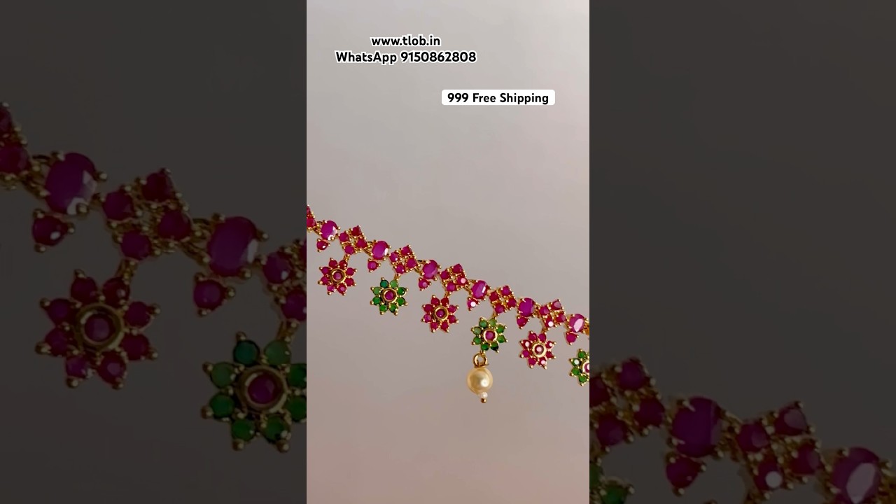 Exquisite ad stone necklace collection #tlobjewels #trending #jewellery #unique