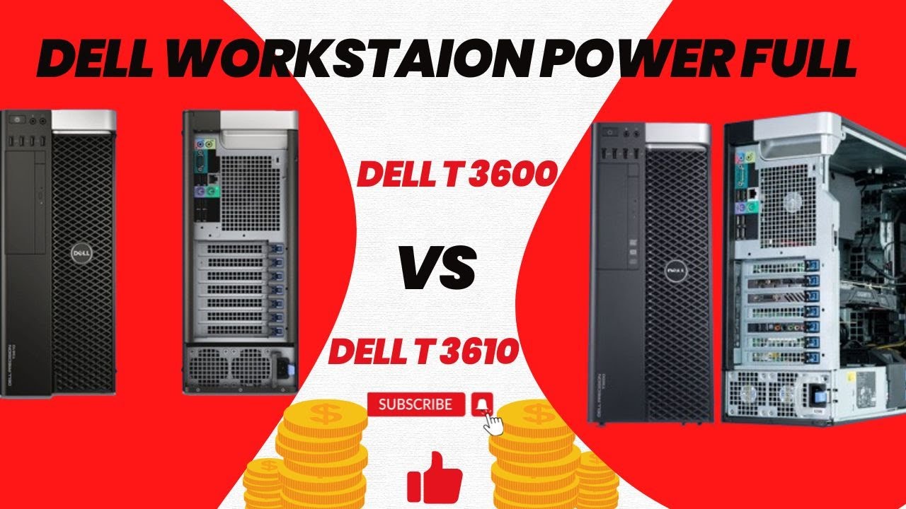 DELL PRECISION T3600 \ DELL PRECISION T3610 REVIEW | GAMING | EDITING |  RENDERING BEST POWER