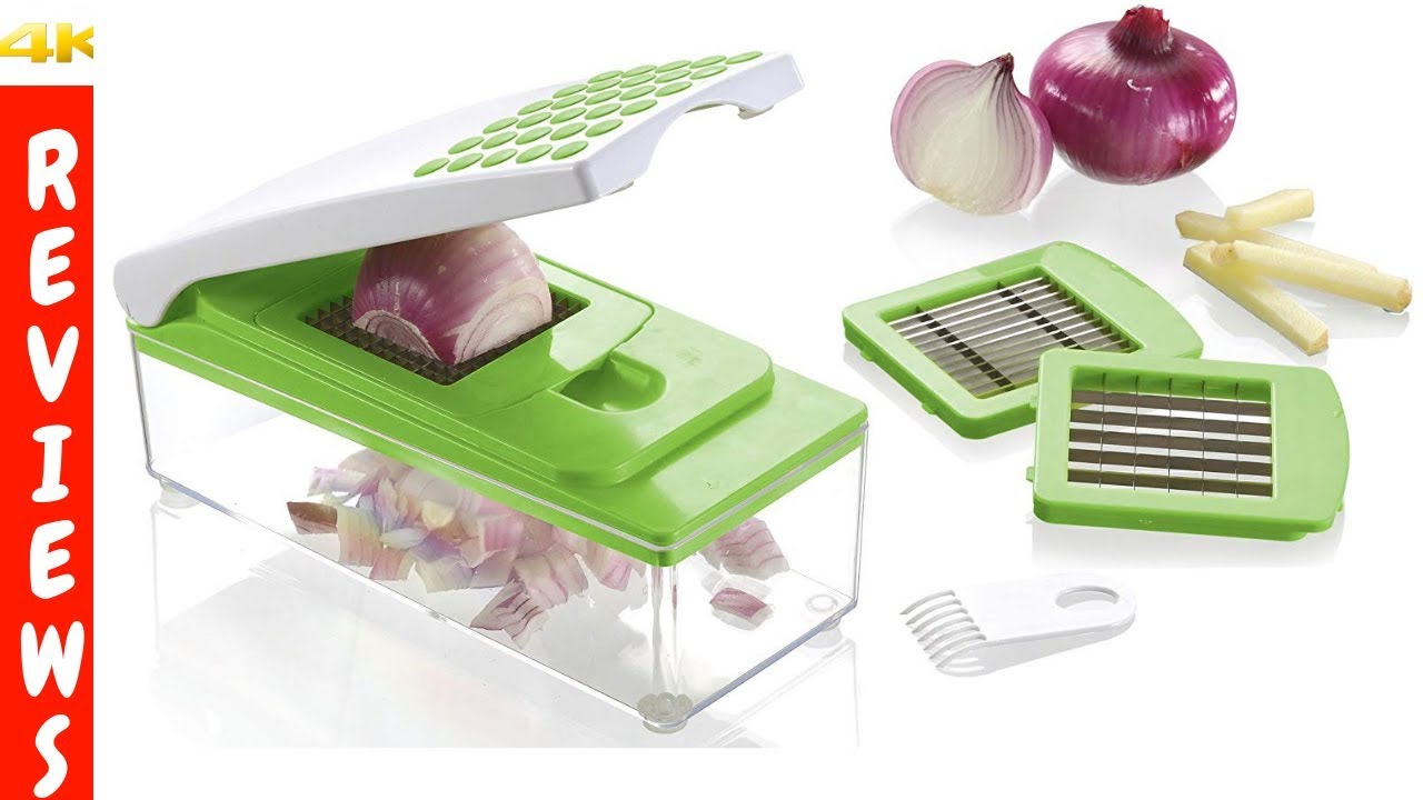 How To Chop Veggies Fast And Easy With The Onion Chopper | Review and Unboxing