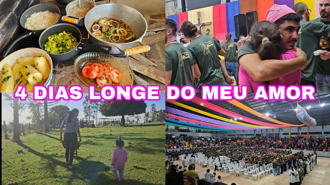 NOS 2 FICAMOS SOZINHAS NO SÍTIO/ALMOÇO NO FOGÃO A LENHA/FIM DE SEMANA CORRIDO 