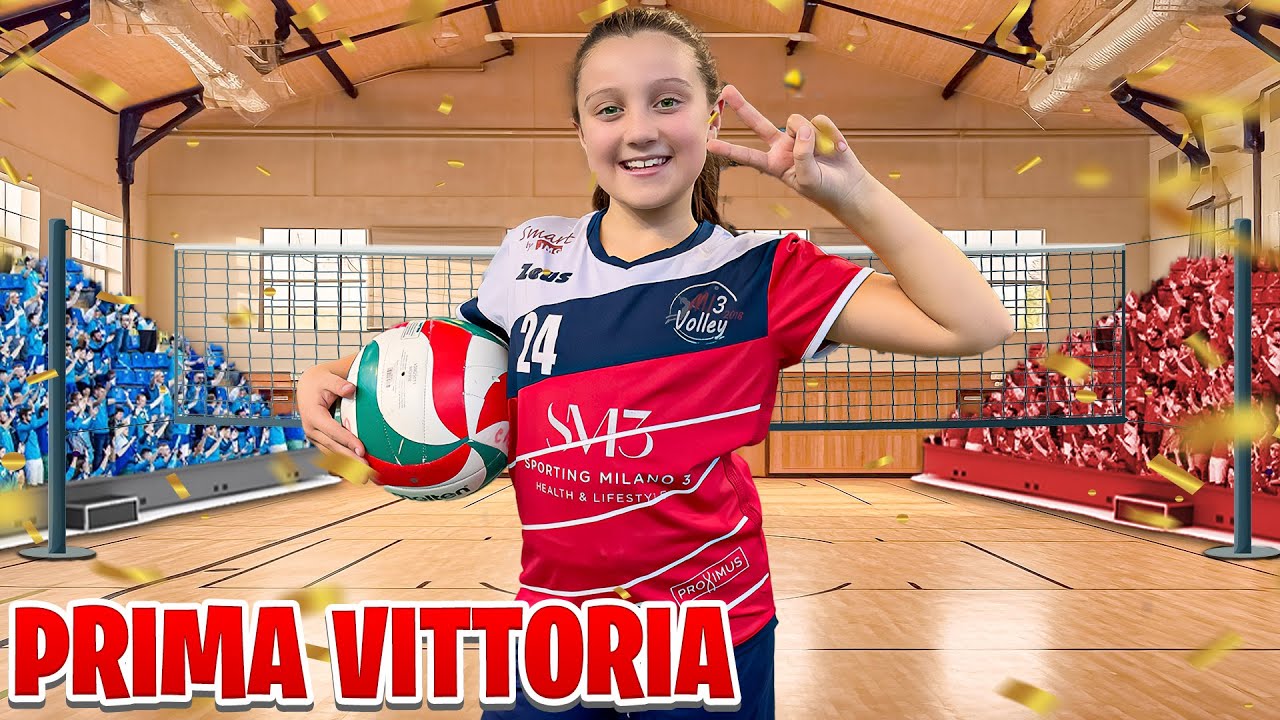 AURORA CAVALERI VINCE LA PRIMA PARTITA DEL CAMPIONATO DI PALLAVOLO! *vittoria*
