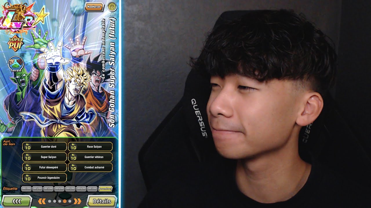 SohoChill E3, fail du test Mirai Gohan LR full liens 10 ( lead 340% mdrrr’ ) | Dokkan Battle