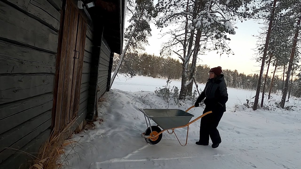 VIVERE IN LAPPONIA: legna, fuoco e relax