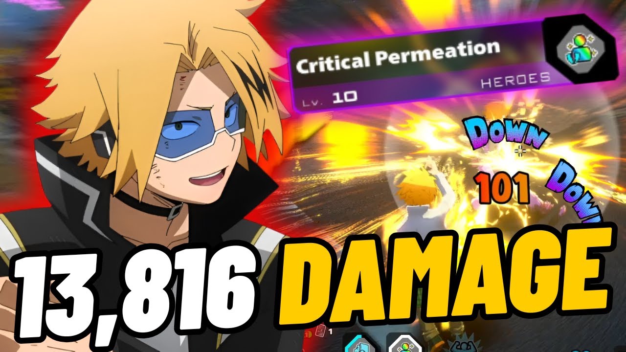 *16Ko* This TUNING MAKES DENKI S TIER in My Hero Ultra Rumble