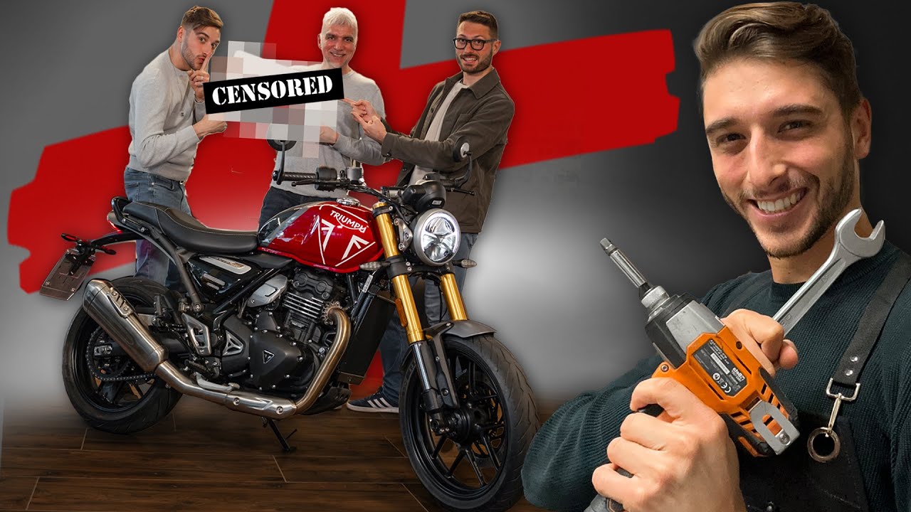 HO CREATO una NUOVA MOTO DI SERIE per TRIUMPH ⚒️