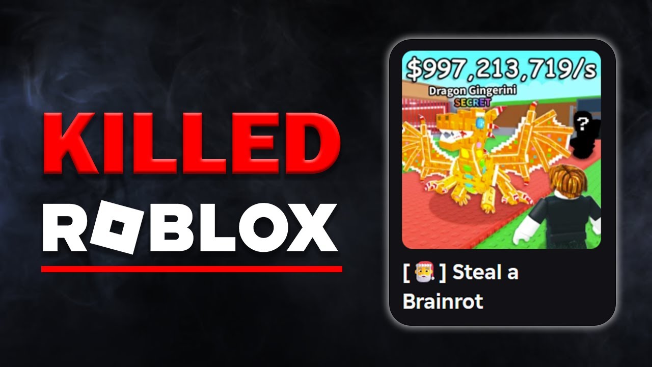 Roblox's INSANE Brainrot Problem.