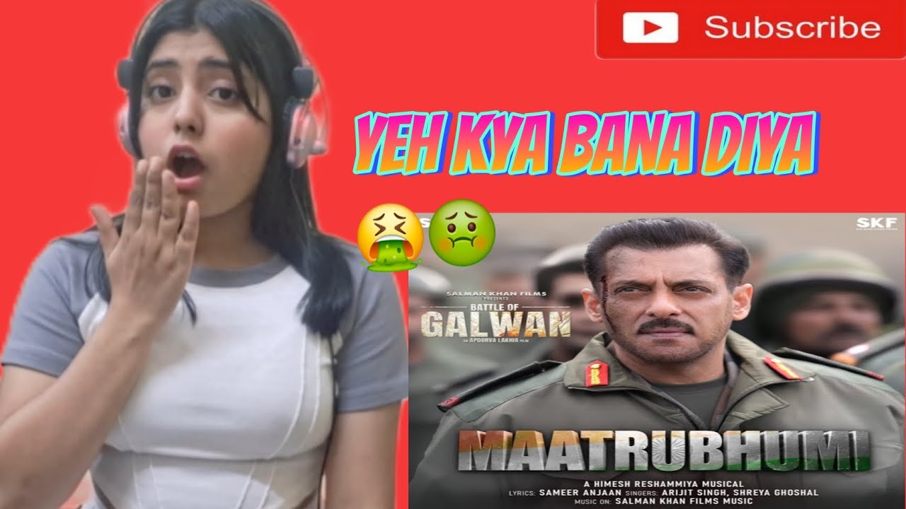 Maatrubhumi Song| Battle Of Galwan|Salma Khan| Himesh,Arijit, Shreya Ghoshal|Vibecheckreaction 